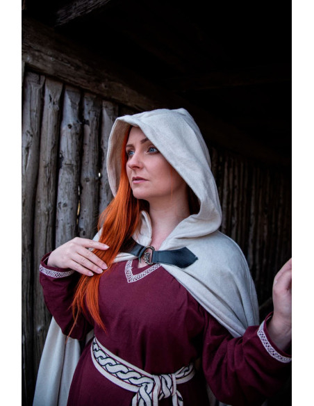 Medieval woolen cape Tjark model,...