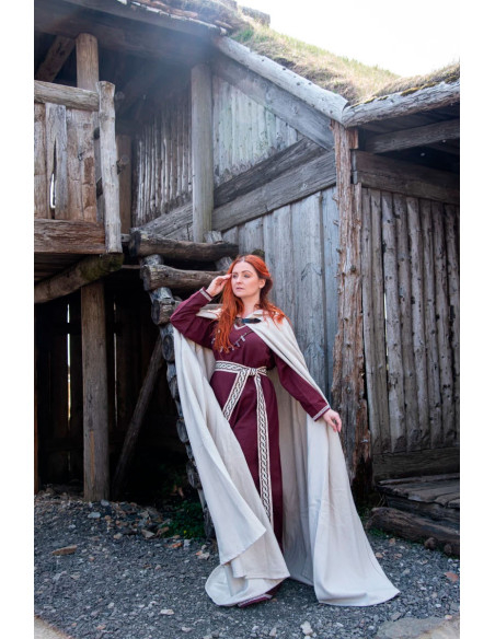 Medieval woolen cape Tjark model,...