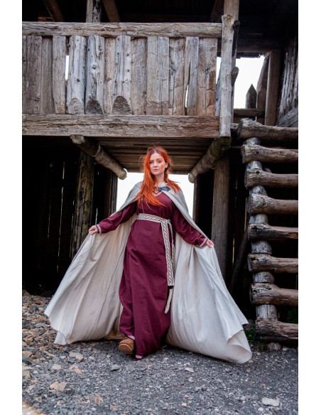 Medieval woolen cape Tjark model,...