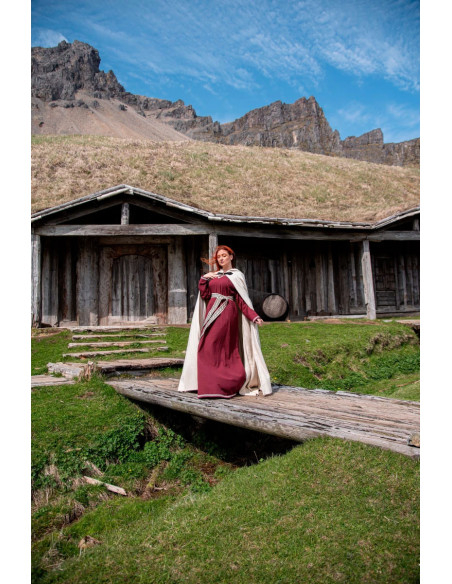 Medieval woolen cape Tjark model,...