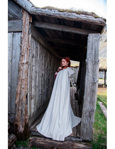 Medieval woolen cape Tjark model,...