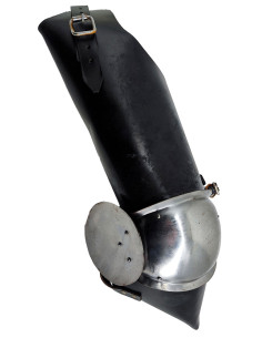 Medieval leather and steel legs - Refurbished 2