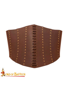 Brown Leather Pirate Anne Bony Corset 2