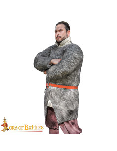 Steel chain mail round rings Hauberk model (9 mm.)