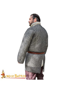 Steel chain mail round rings Hauberk model (9 mm.) 2