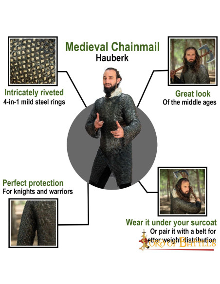 Mild steel chain mail flat ring...