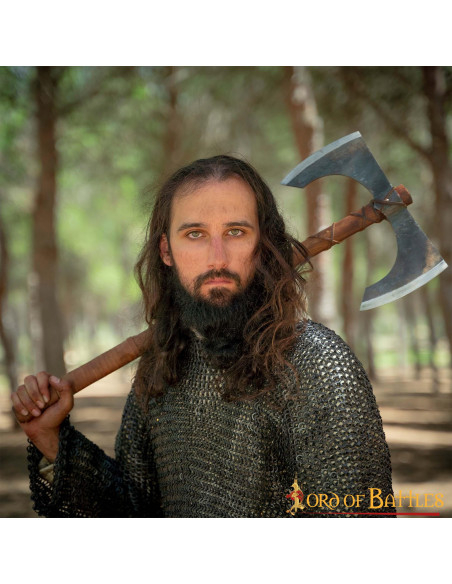 Mild steel chain mail flat ring...