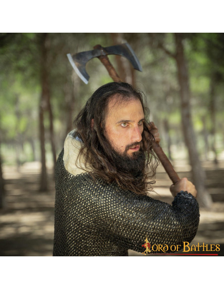 Mild steel chain mail flat ring...