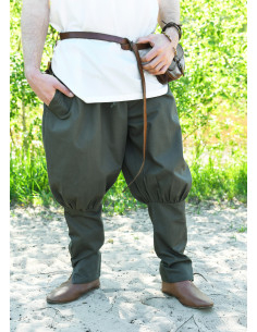 Viking pants model Olaf, olive green