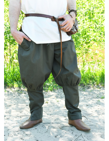 Viking pants model Olaf, olive green