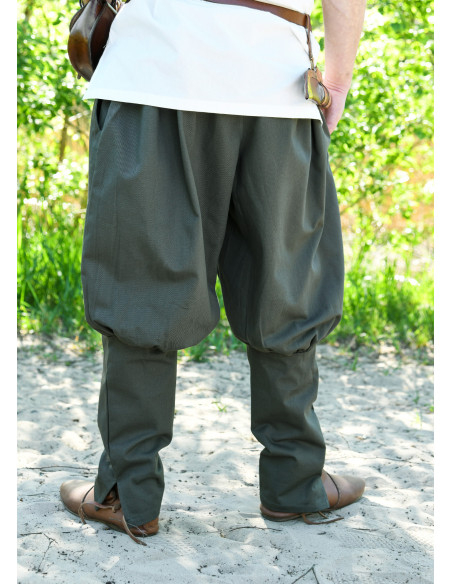 Viking pants model Olaf, olive green
