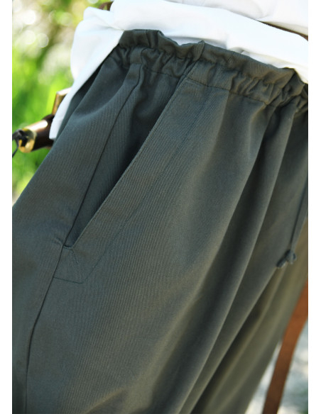 Viking pants model Olaf, olive green
