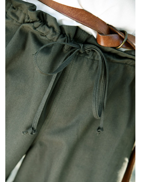 Viking pants model Olaf, olive green