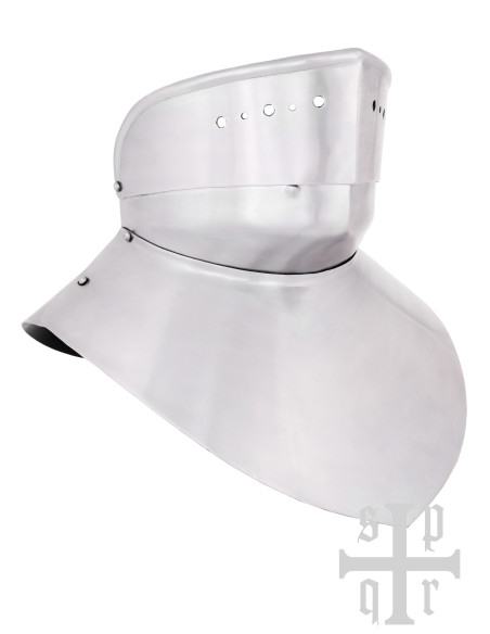 Medieval steel gorget of the Late...