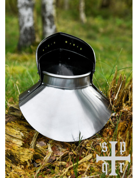 Medieval steel gorget of the Late...