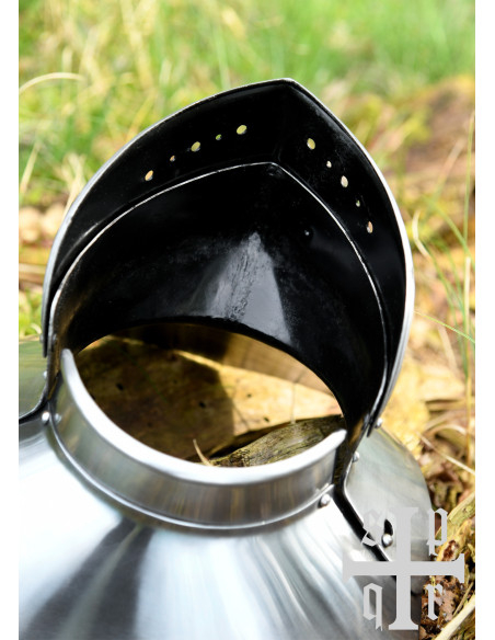 Medieval steel gorget of the Late...