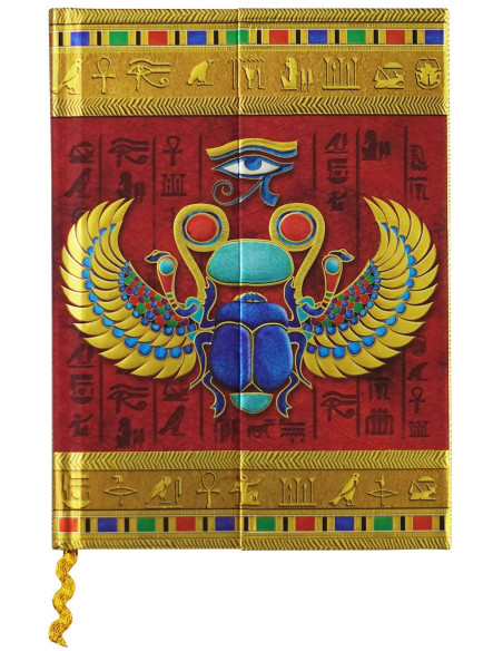 Diary with Egyptian Scarab design...