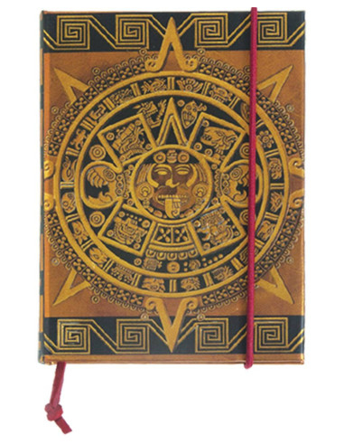 Diary with Pre-Columbian Mini Aztec design 2 (144 pages)