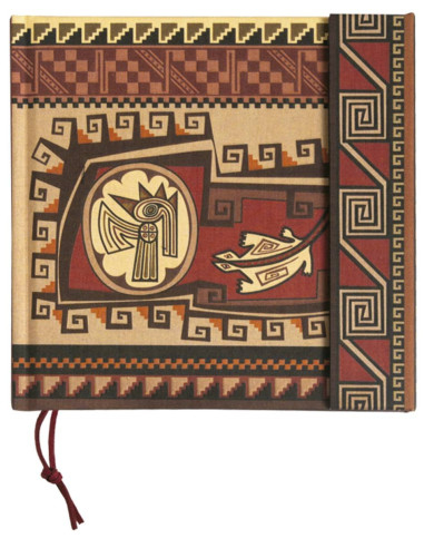 Diary with Pre-Columbian Inca design (144 pages)