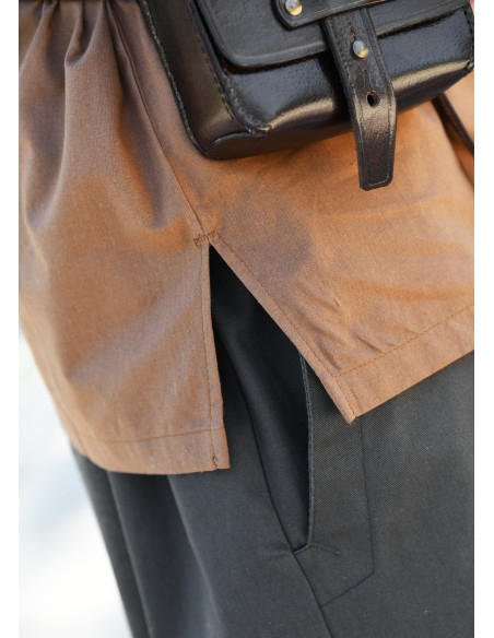 Medieval sleeveless tunic model...