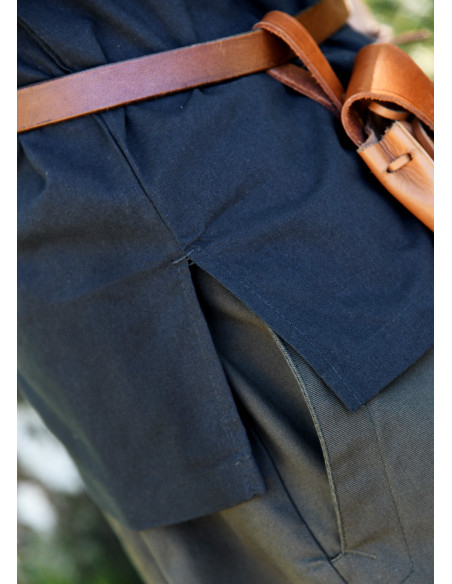 Medieval sleeveless tunic model...