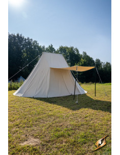Natural medieval tent for warriors, 5 x 7 meters.... 2