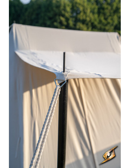 Natural medieval tent for warriors, 5...