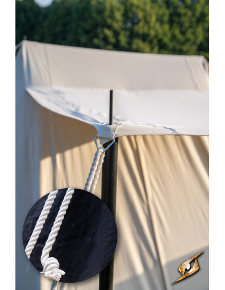 Black medieval tent for warriors, 5 x...