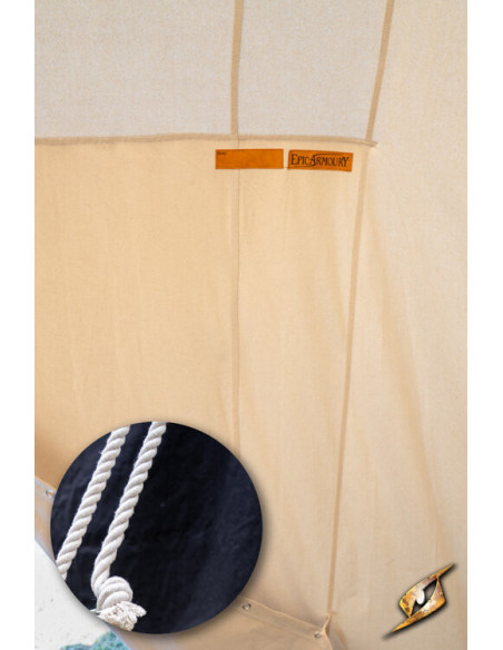 Black medieval tent for warriors, 5 x...