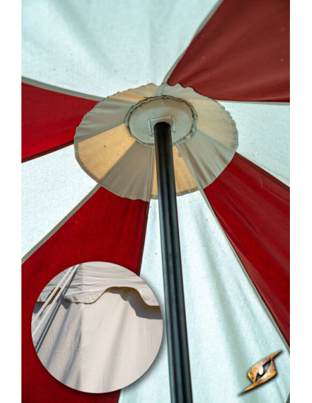 Medieval marquee tent, natural 4 x 4...