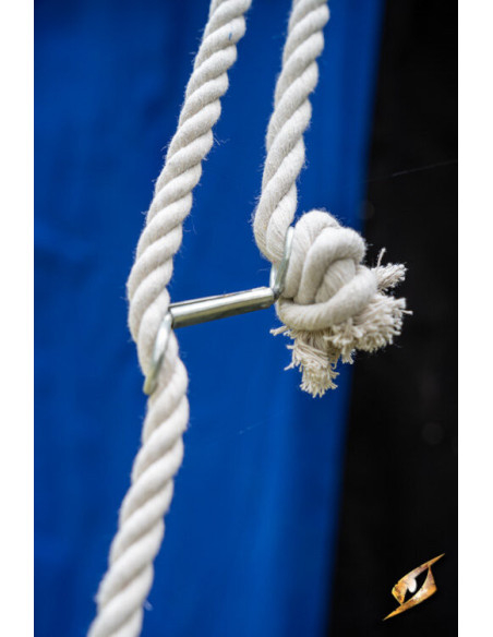 Medieval marquee tent, black-blue 4 x...