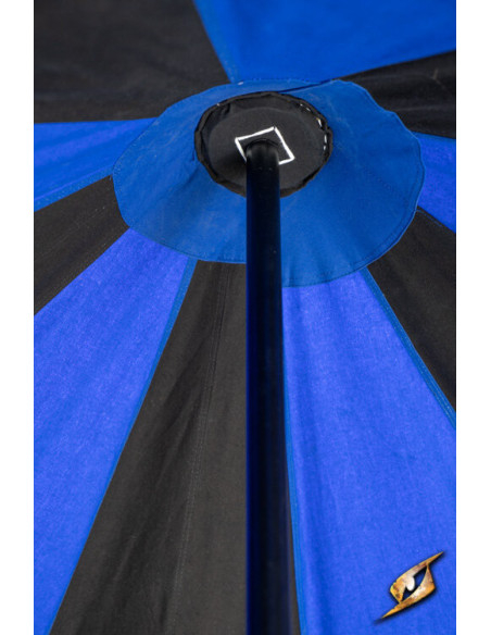 Medieval marquee tent, black-blue 4 x...