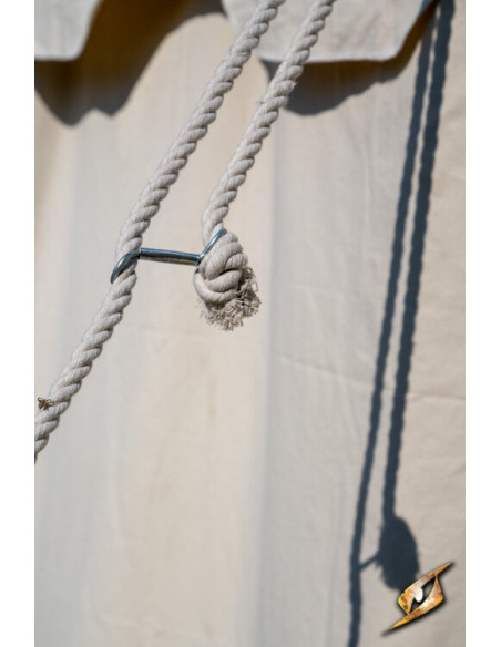 Medieval marquee tent, natural 4 x 6...