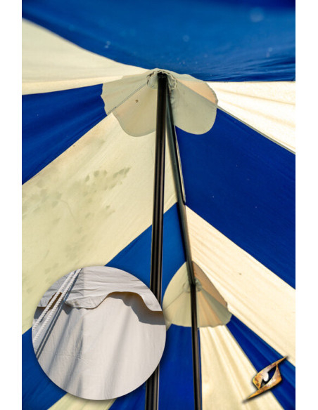 Medieval marquee tent, natural 4 x 6...