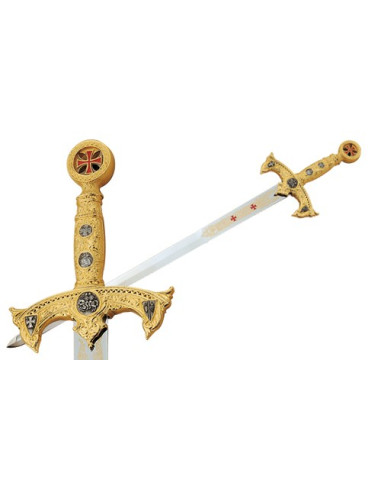 Sword of the Templars in Gold