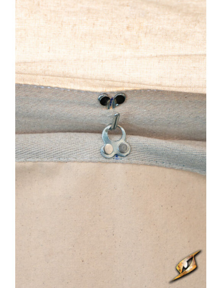 Medieval marquee tent, natural-green...