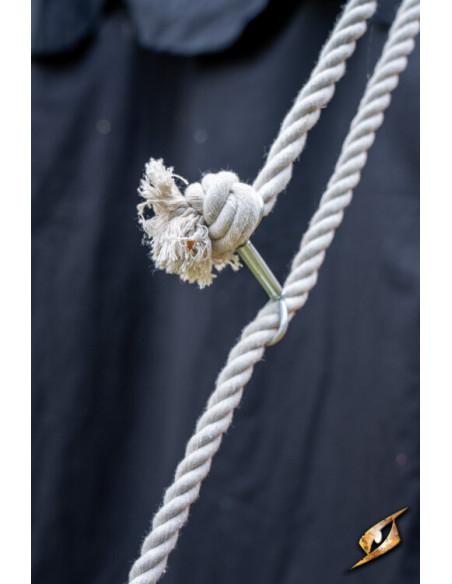 Pavilion medieval tent, black-red 3...