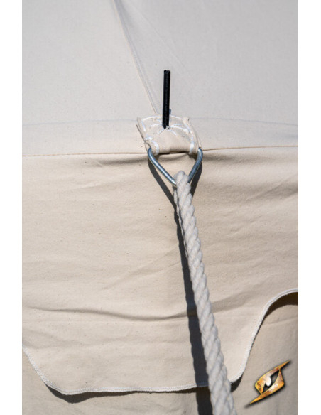 Medieval marquee tent, natural 5 x 8...