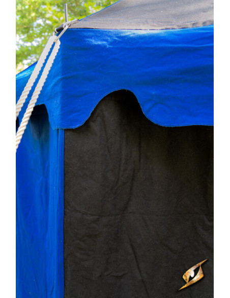 Medieval marquee tent, black-blue 5 x...