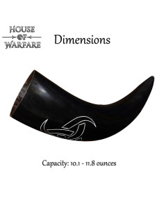 Odin's Triple Horn drinking horn 2
