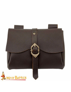 Medieval messenger bag, genuine leather 2