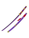 Functional Purple Enma Katana from Zoro of One Piece
