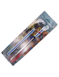 Sasuke Uchiha katana keychain, Naruto 2