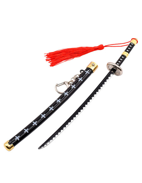One Piece Trafalgar Law katana keychain