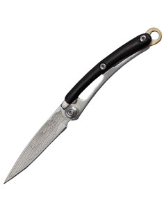 Third knife model N7, ebony handle (11.6 cm.)