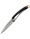 Third knife model N7, ebony handle (11.6 cm.)