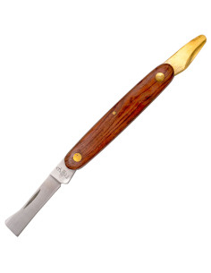 Third grafting knife, rosewood handle (19.6 cm.)