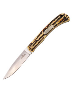 Third knife model N21, imitation deer antler handle (15.6...