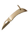 Third miniature knife model N89-2, steel handle (3.94 cm.)