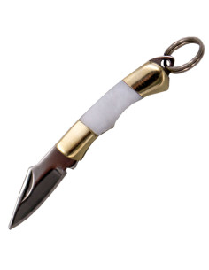 Third miniature knife model N89-3, steel handle (4.35 cm.)